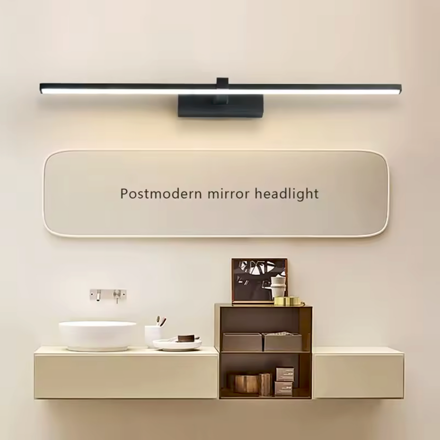 Modern LED Banyo Aplik 3 Renkli Makyaj Aynası Lambası